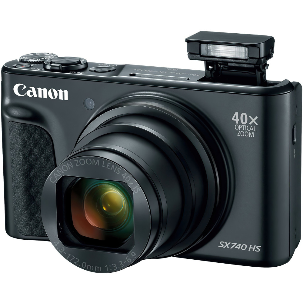 Компактний фотоапарат Canon PowerShot SX740 HS, Black (2955C012